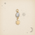 14k Gold and Gemstone Talisman Charm