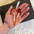 Velvet Bell Cap Mushroom Ornament