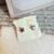 Sterling Silver Baltic Amber Star Stud Earrings