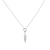 Sterling Silver Faceted Spike Charm