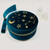 Starry Night Velvet Jewelry Case - Teal