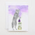 Luna Sage Eastern Timber Wolf Greeting Card with Whimsical Story