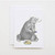 Albert Finnegan Black Bear Greeting Card with Whimsical Story