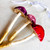 Velvet Mushroom Ornament