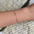 Freshwater Pearl and Gemstone Flower Bracelet