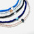 Glass Seed Beads and Swarovski  Crystal Bracelets