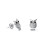 Owl Silver and Cubic Zirconia Earrings