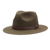 Gaston J. Glock Crushable Water Repellent Wool Felt Outback Hat