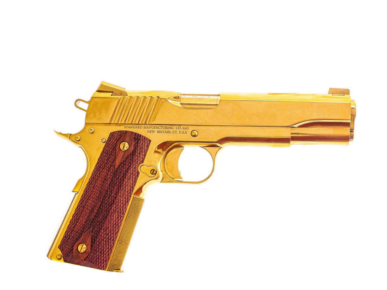 Standard 1911 Titanium Nitride PVD Gold .45 ACP | Standard