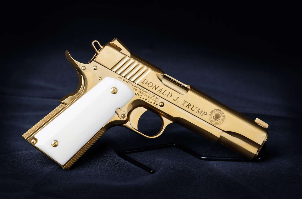 Standard 1911 Titanium Nitride PVD Donald Trump Edition .45 ACP
