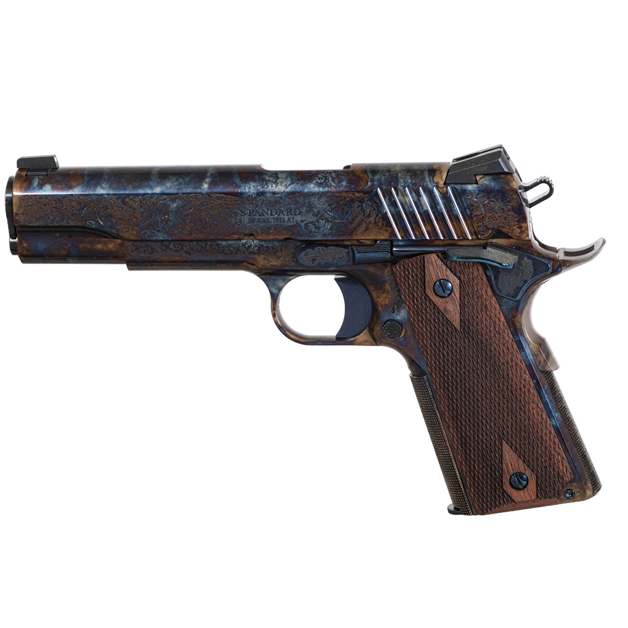 Standard 1911 Case Colored Factory #1 Engraving, .45 ACP