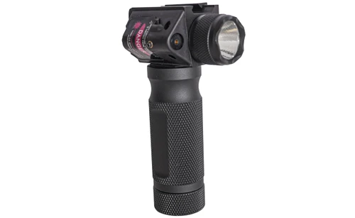 Standard All Aluminum Forward Tactical Grip with Laser & Flashlight