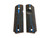 1911 Blue Cocobolo G10 Grips, Checkered/Waffled (L/R)
