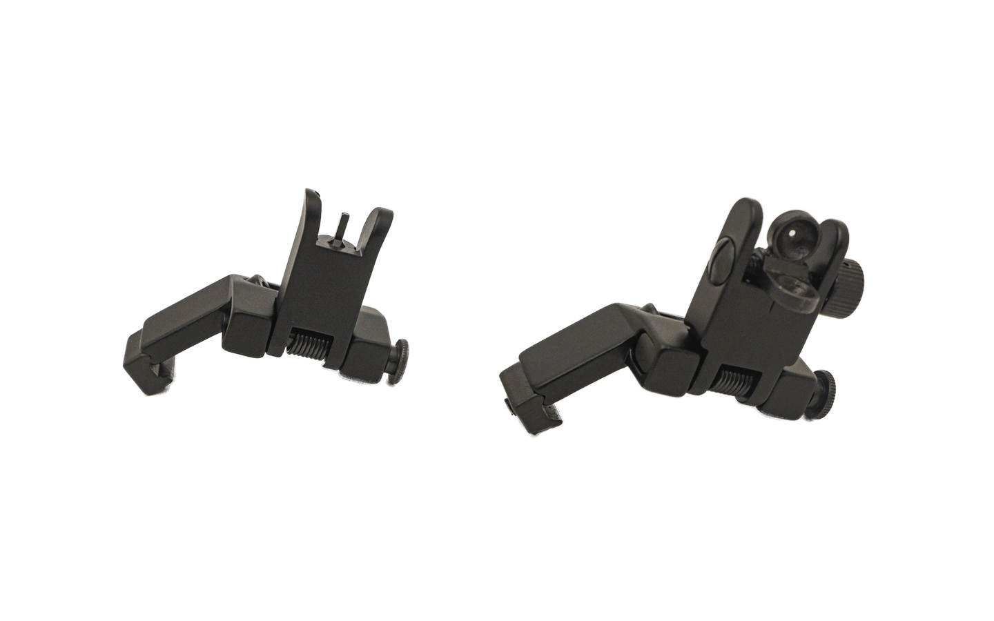 45° Offset Flip Up Sights | Back Up Sighting or Primary Sighting