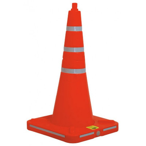 Cono rigido apilable fluo