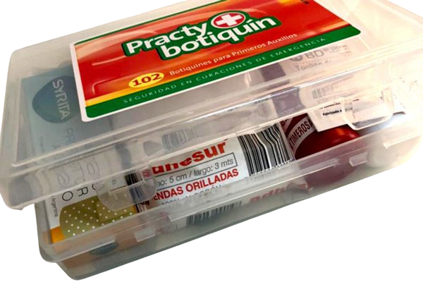 Botiquín de plastico - 11 elementos