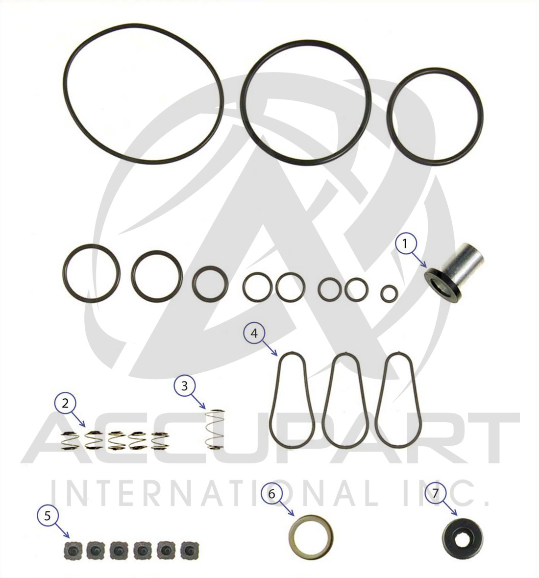 Bendix Air Valves HR1 Partial Relay Valve Kit, 49 OFF
