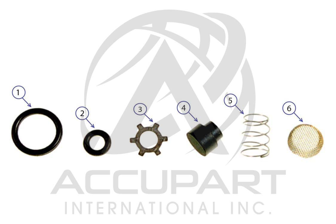 Williams Air Valves - Control Valve Kit, R781, 2, 3, 4