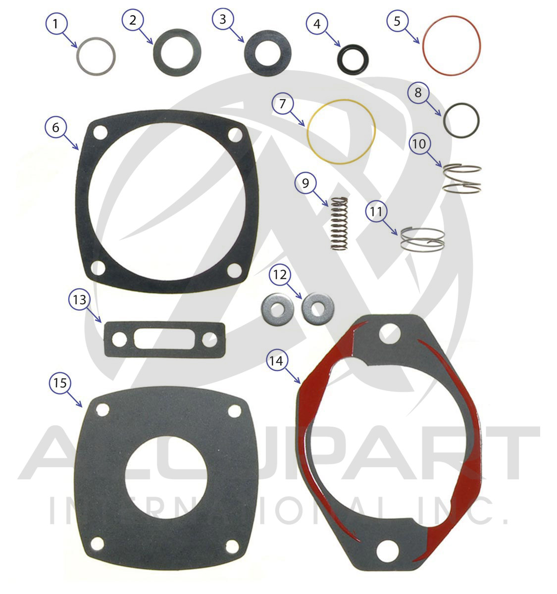 Cummins/Holset Single Air Compressor - E & SS Type Head Kit 
