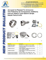 Wabco Type 100mm Single  Repair Parts & Kits