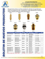 Accupart ahora ofrece una línea completa de válvulas de seguridad para todos los secadores de aire, compresores