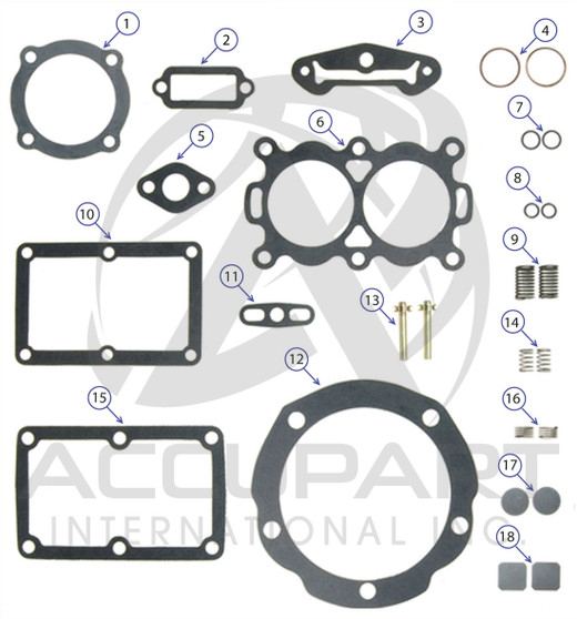 MID3-1300 DTC-C,KIT, DETROIT TYPE COMPLETE