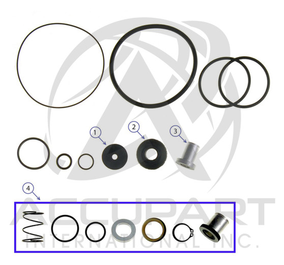 BEN781218W, KIT, DUAL FOOT VALVE, MAJOR