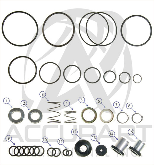 BEN789352W, KIT, E-7 TYPE DUAL FOOT VALVE, EARLY & LATE