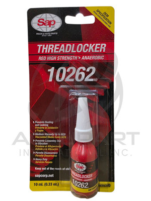 MSC10262RD, 10ML HIGH STRENGTH RED THREADLOCKER