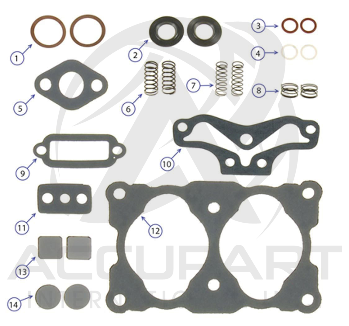 Bendix TF550/750 Air Compressor - Head Kit