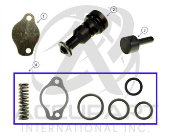 Bendix BA921 / Knorr 92mm Single - Unloader Major Service Kit