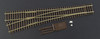 14-712 Turnout, HO Code 83, #5b Curved Diverging Track, Lefthand