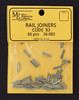26-083 Metal Rail Joiners, Code 83 Slip-on, N.S. (50)