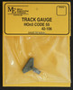 42-106 Track Gauge, HOn3 Code 55, metal 3 point