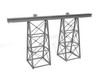 75-514 HO Tall Steel Viaduct, Standard Bridge, 150' long