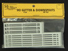 80-163 HO Gutters and Downspouts (6 each)