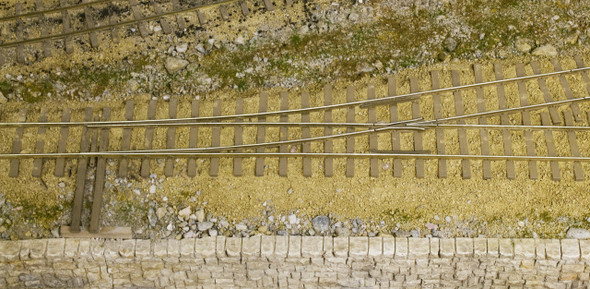 14-453 Turnout, On30 Code 70, #5 Frog, LeftHand