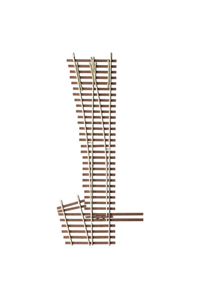 14-716 Turnout, HO Code 83, #5d Intermediate Ladder, Lefthand