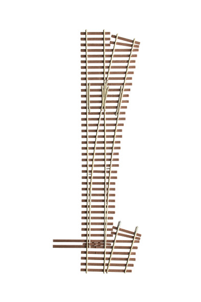 14-819 Turnout, HO Code 70, #5e Last Ladder, Righthand