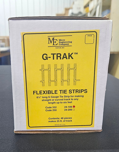 24-106 G-Trak Flexible Tie Strips, Code 332