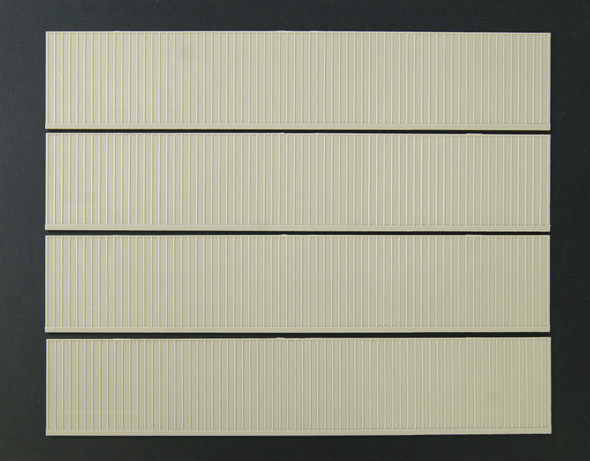 80-050 HO, N Wall Panels, 9 1/4" X 2", 1/8" seams (4)