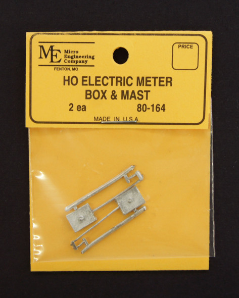 80-164 HO Electric Meter Box and Mast (2)