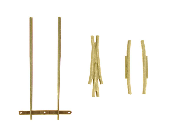 80-316 HO Turnout Parts, Code 83, #6