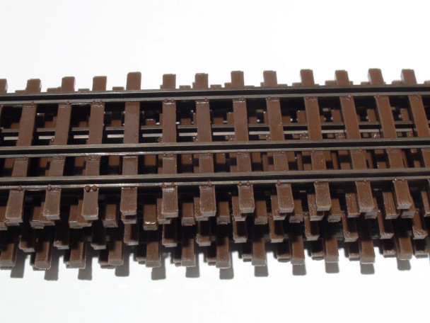 12-112 Weathered Flex-Trak, HO-HOn3 Code 55 Dual Gauge