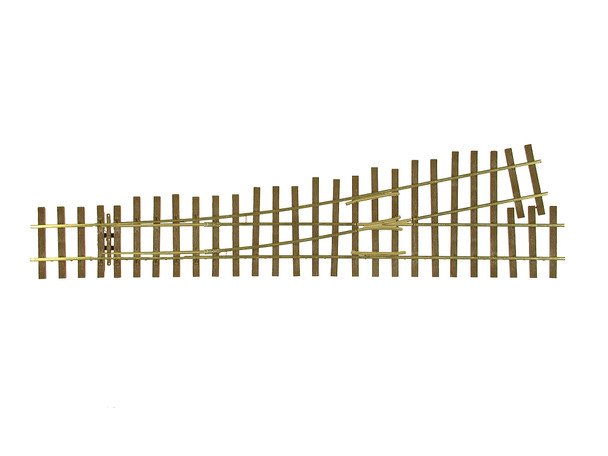 14-453 Turnout, On30 Code 70, #5 Frog, LeftHand