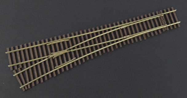 14-712 Turnout, HO Code 83, #5b Curved Diverging Track, Lefthand