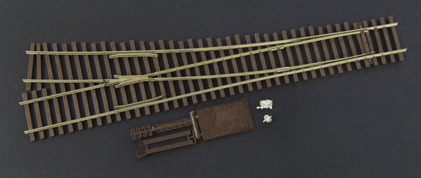 14-713 Turnout, HO Code 83, #5b Curved Diverging Track, Righthand
