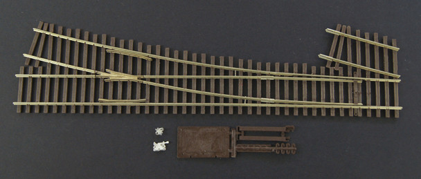 14-719 Turnout, HO Code 83, #5e Last Ladder, Righthand