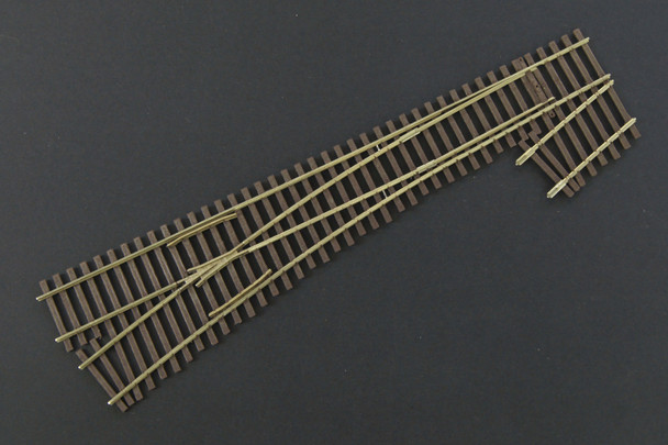 14-818 Turnout, HO Code 70, #5e Last Ladder, Lefthand