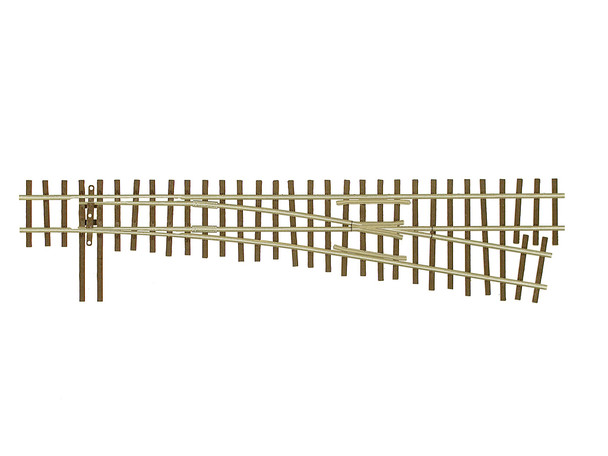 15-106 Turnout, HOn3 Code 70, #6 Frog, RightHand